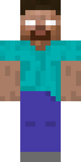 Скин Minecraft «Zictar» — вид спереди