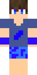 Скин Minecraft «zToddynBr» — вид спереди